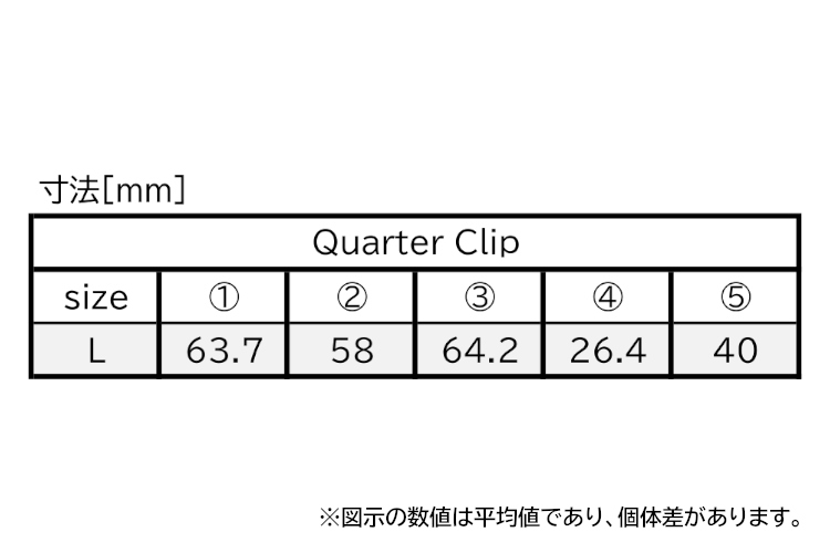 QUARTER CLIP | 自転車ペダルの三ヶ島製作所