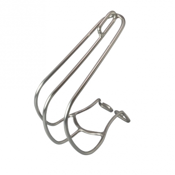 MKS MIKASHIMA Bike Pedal Toe Cage Clip Half Stainless 2 sizes M/L Made in Japan 